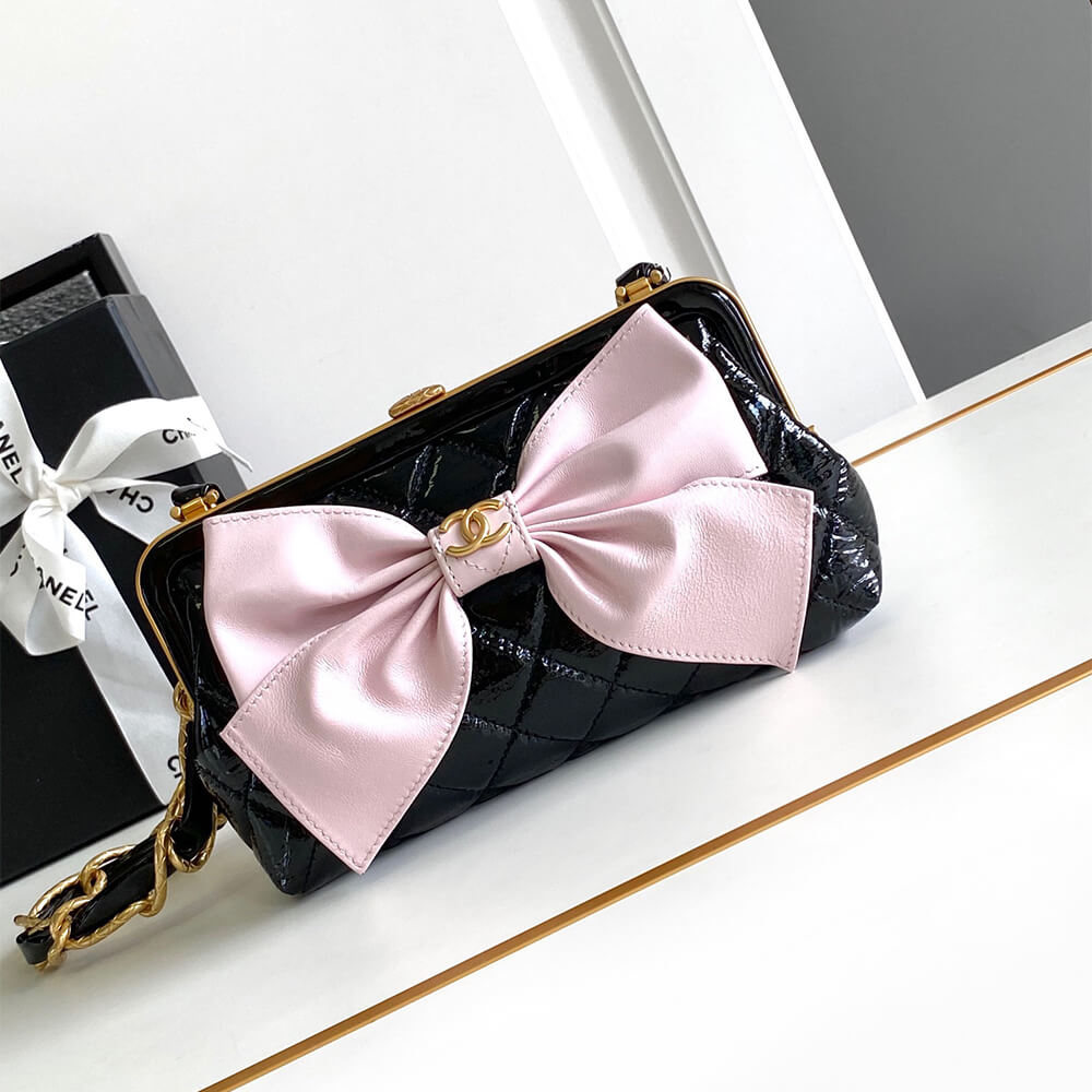 Ch*el large clutch with chain(high-end grade)