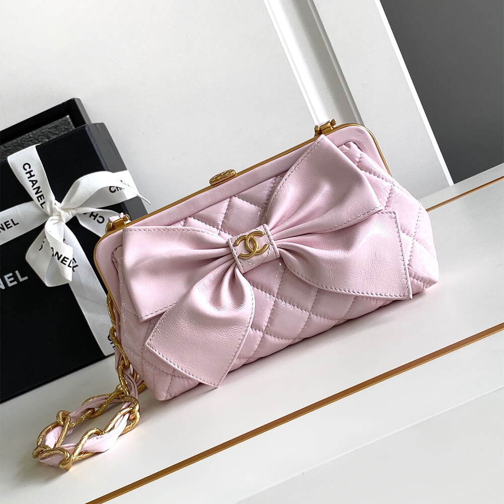 Ch*el large clutch with chain(high-end grade)