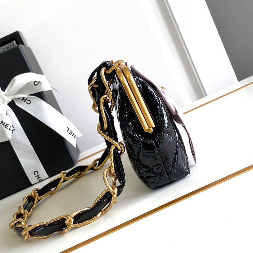 Ch*el large clutch with chain(high-end grade)