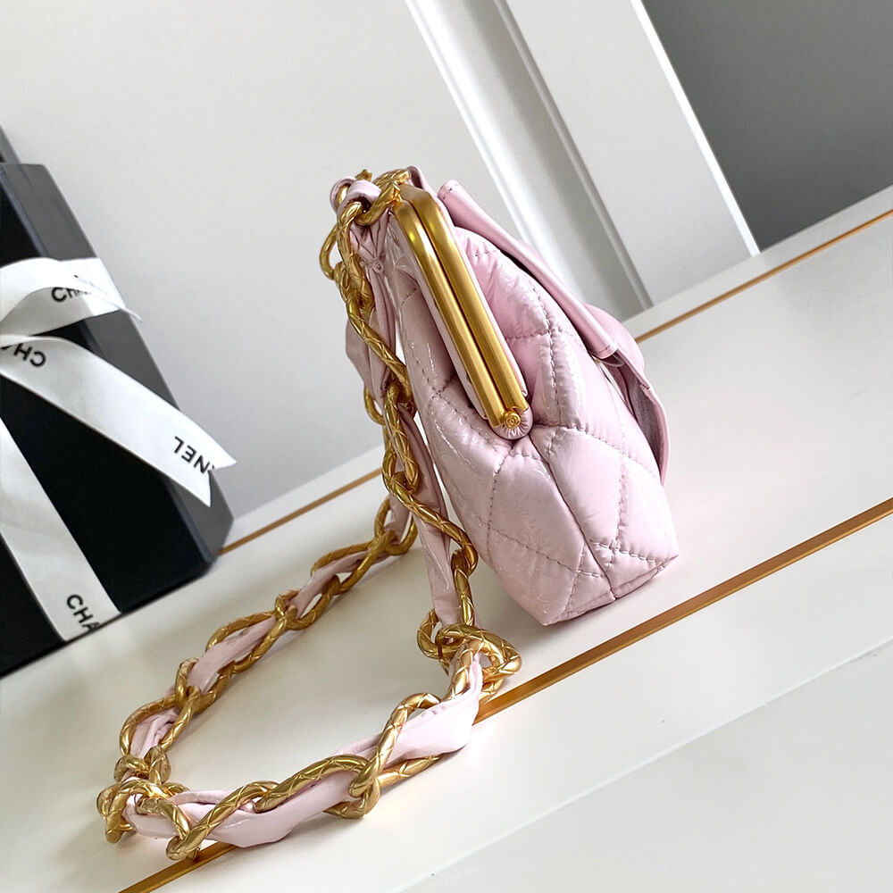 Ch*el large clutch with chain(high-end grade)