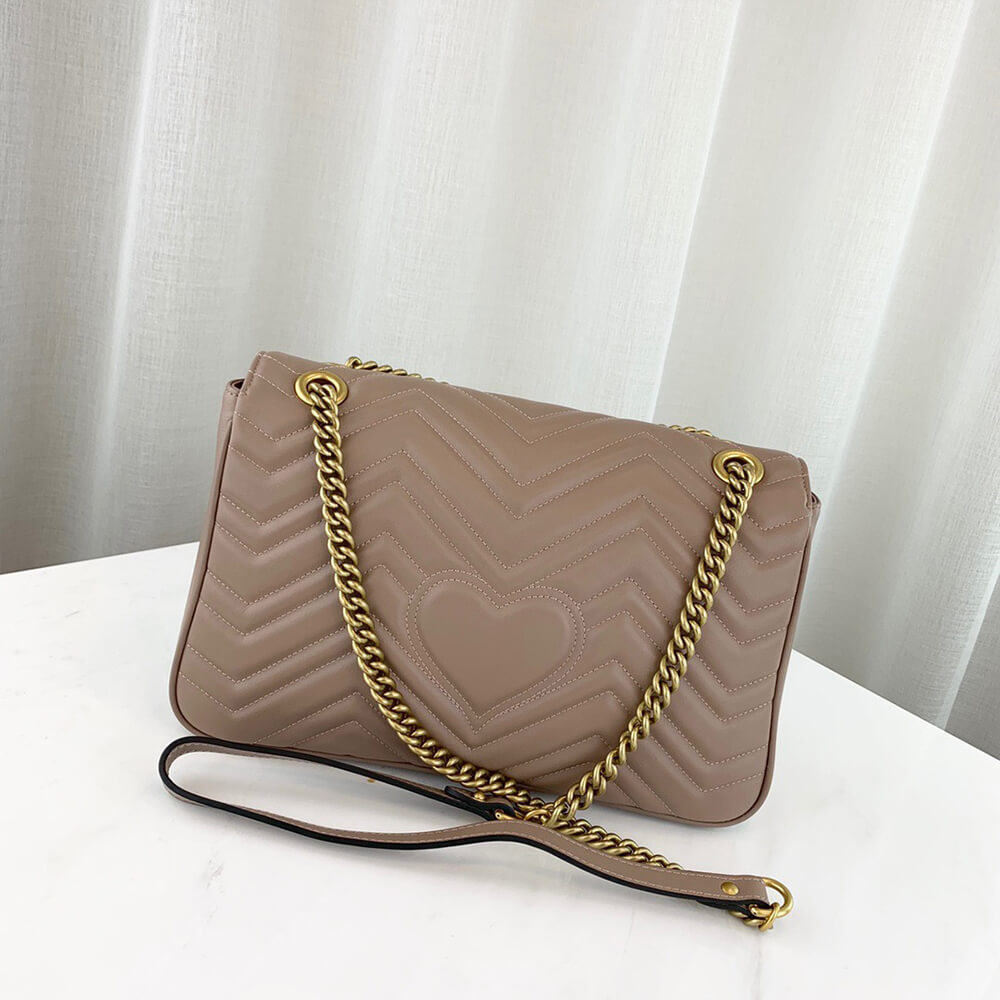 GG Marmont medium matelasse shoulder bag