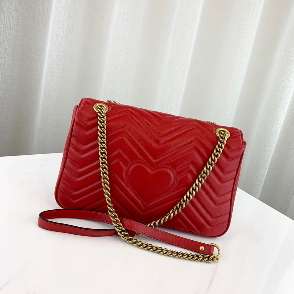 GG Marmont medium matelasse shoulder bag