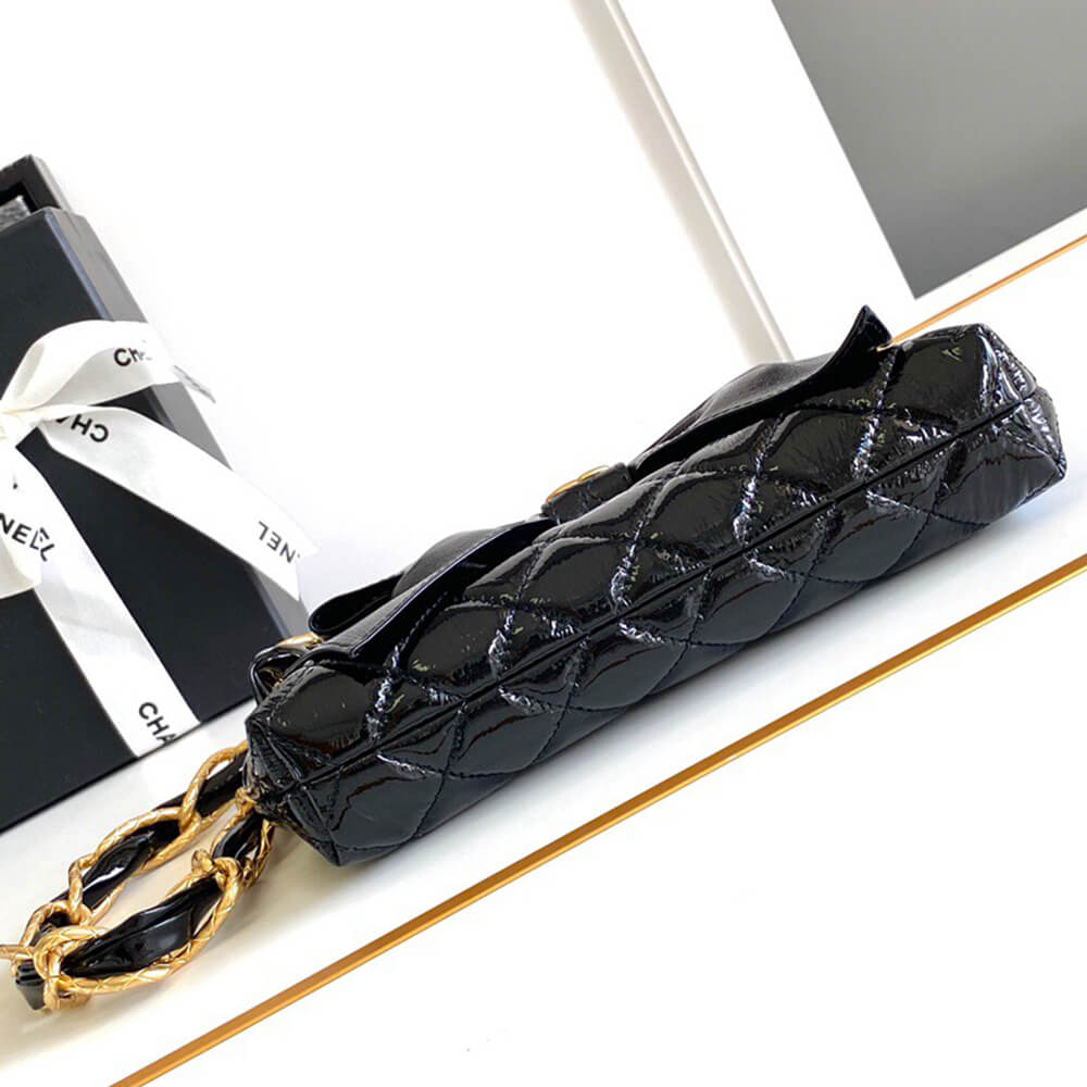 Ch*el large clutch with chain(high-end grade)