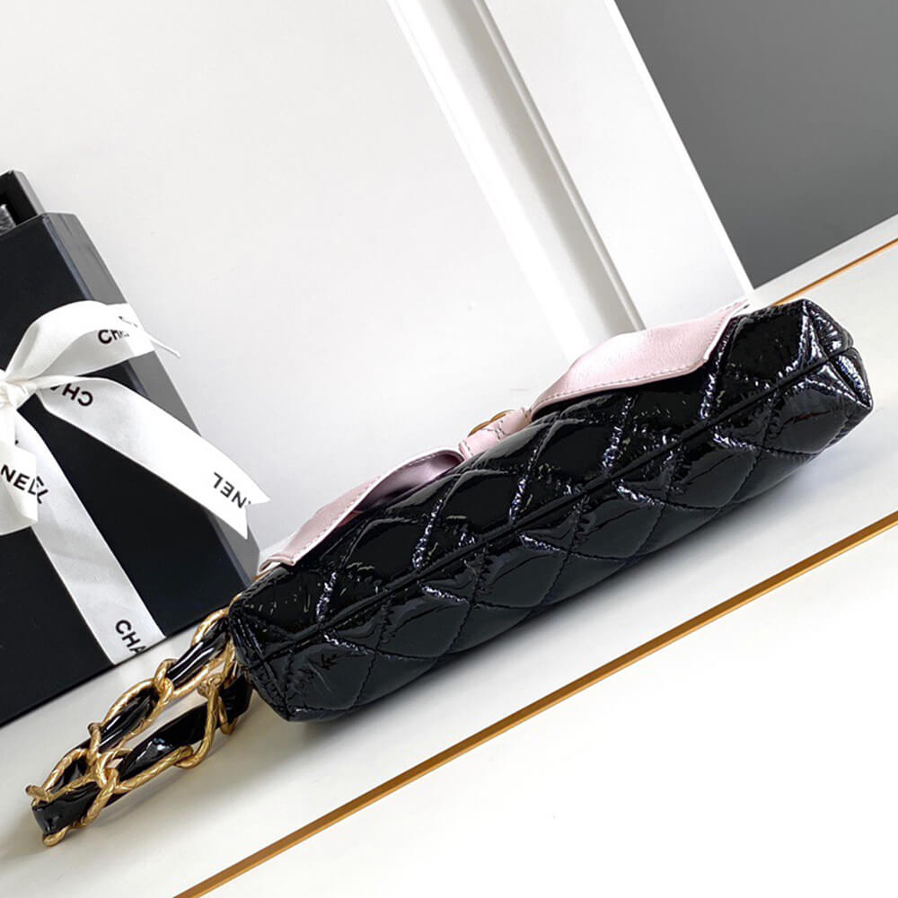 Ch*el large clutch with chain(high-end grade)