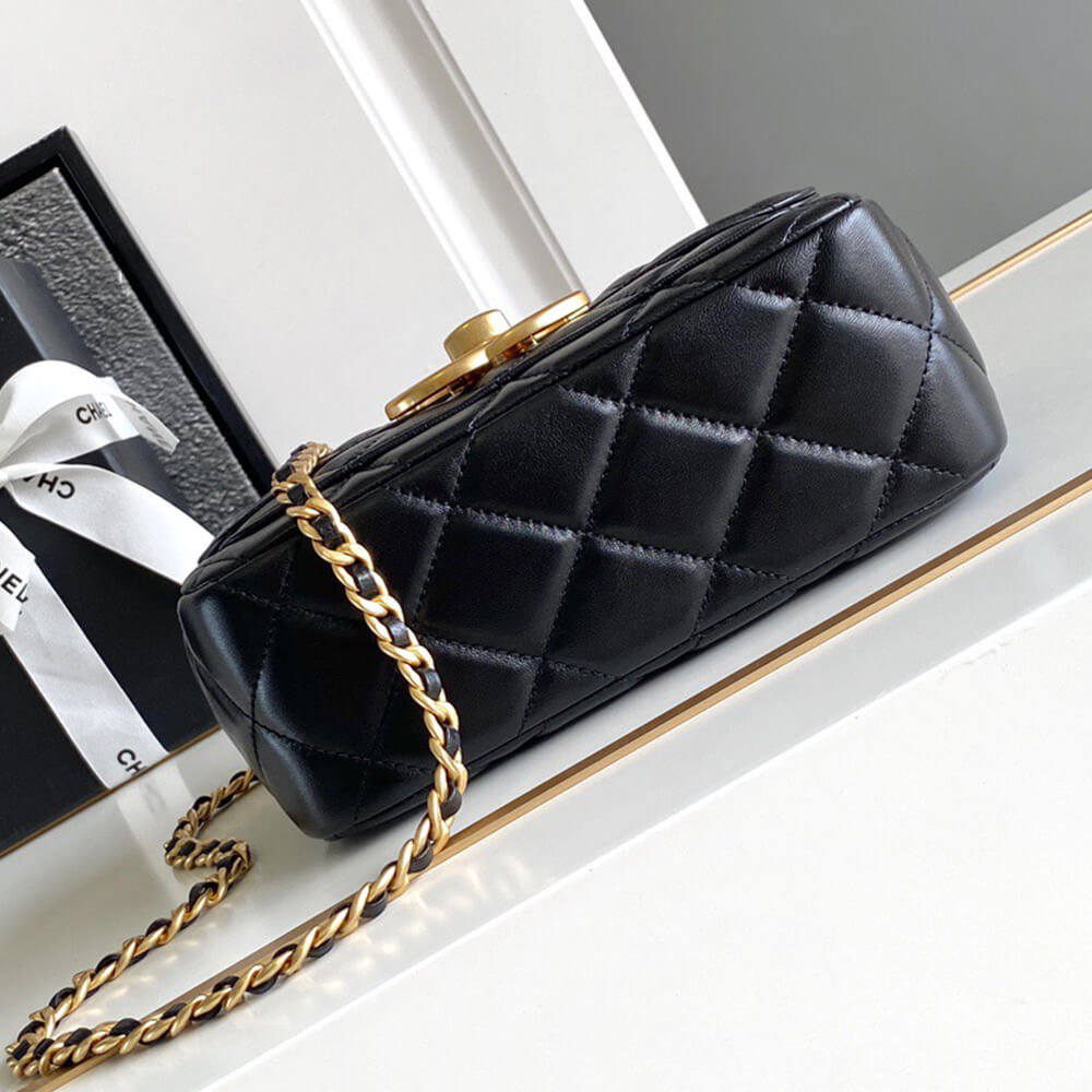 Ch*el mini flap bag(high-end grade)