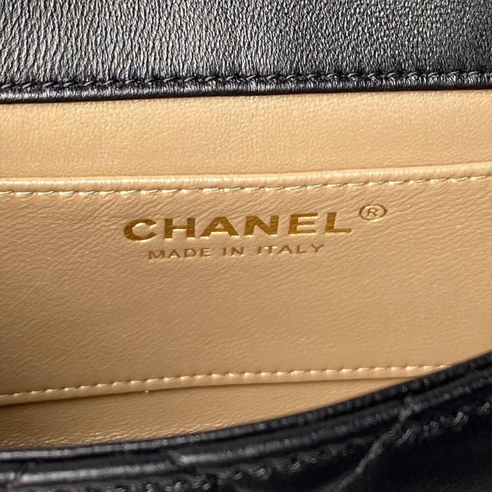 Ch*el mini flap bag(high-end grade)