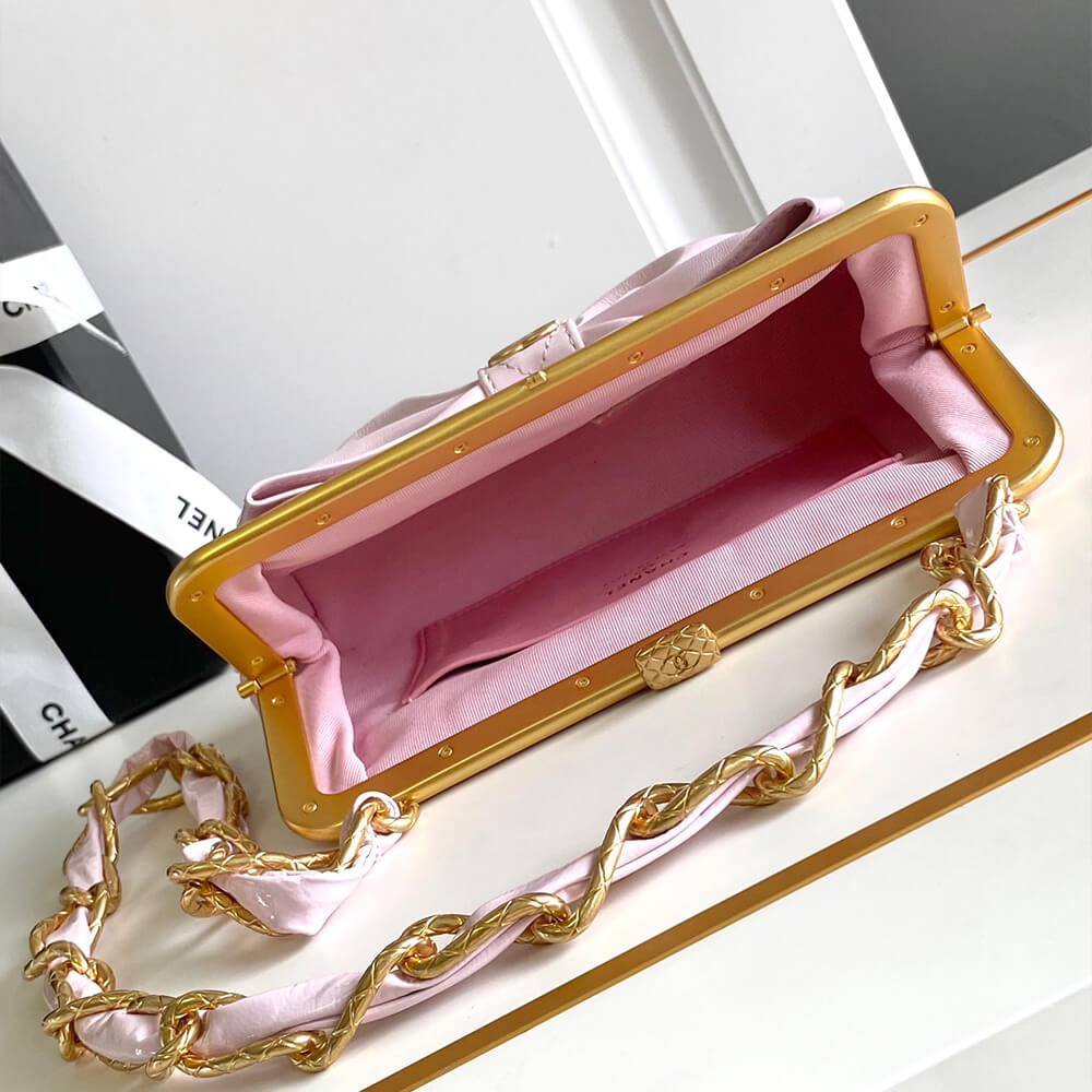 Ch*el large clutch with chain(high-end grade)