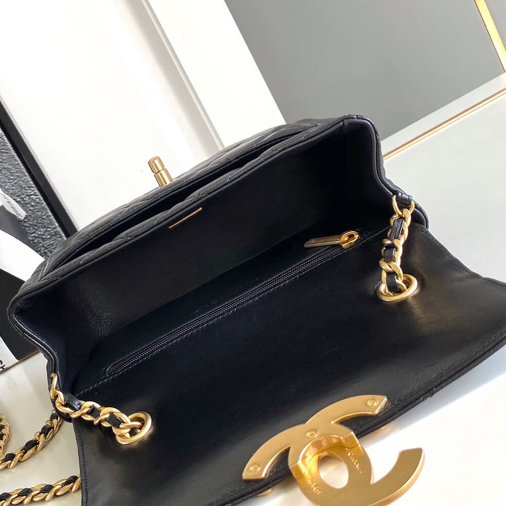 Ch*el mini flap bag(high-end grade)
