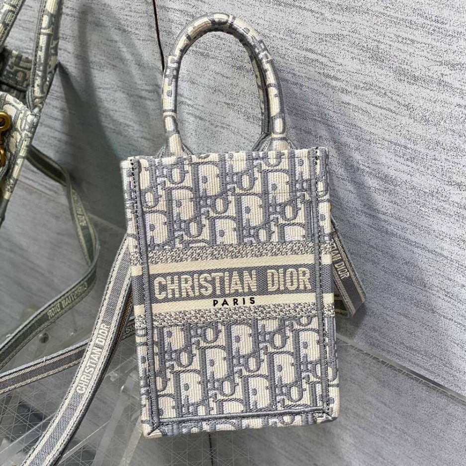 mini vertical D*or book tote