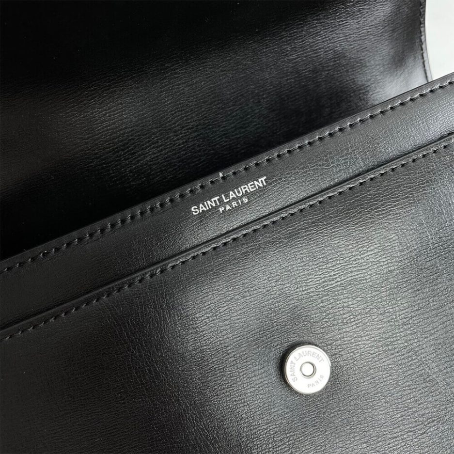 YSL sunset medium leather shoulder bag