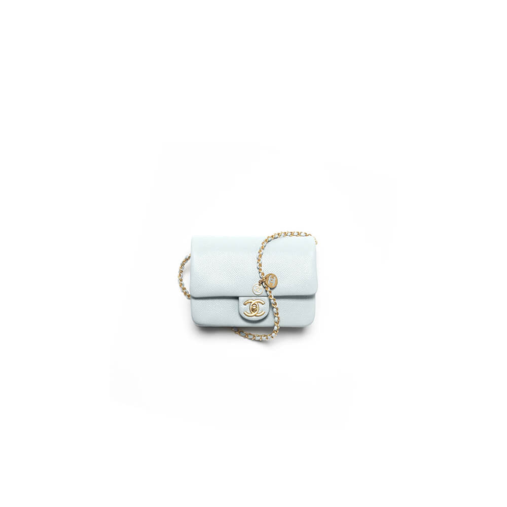 Ch*el mini flap bag(high-end grade)