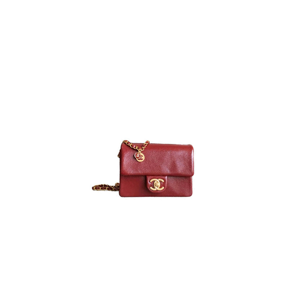 Ch*el mini flap bag(high-end grade)