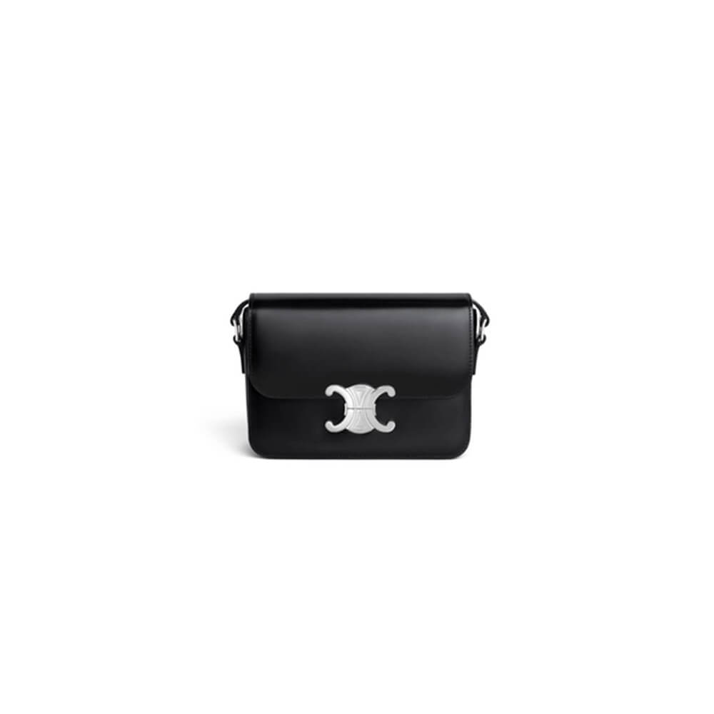Teen Triomphe Bag in shiny calfskin