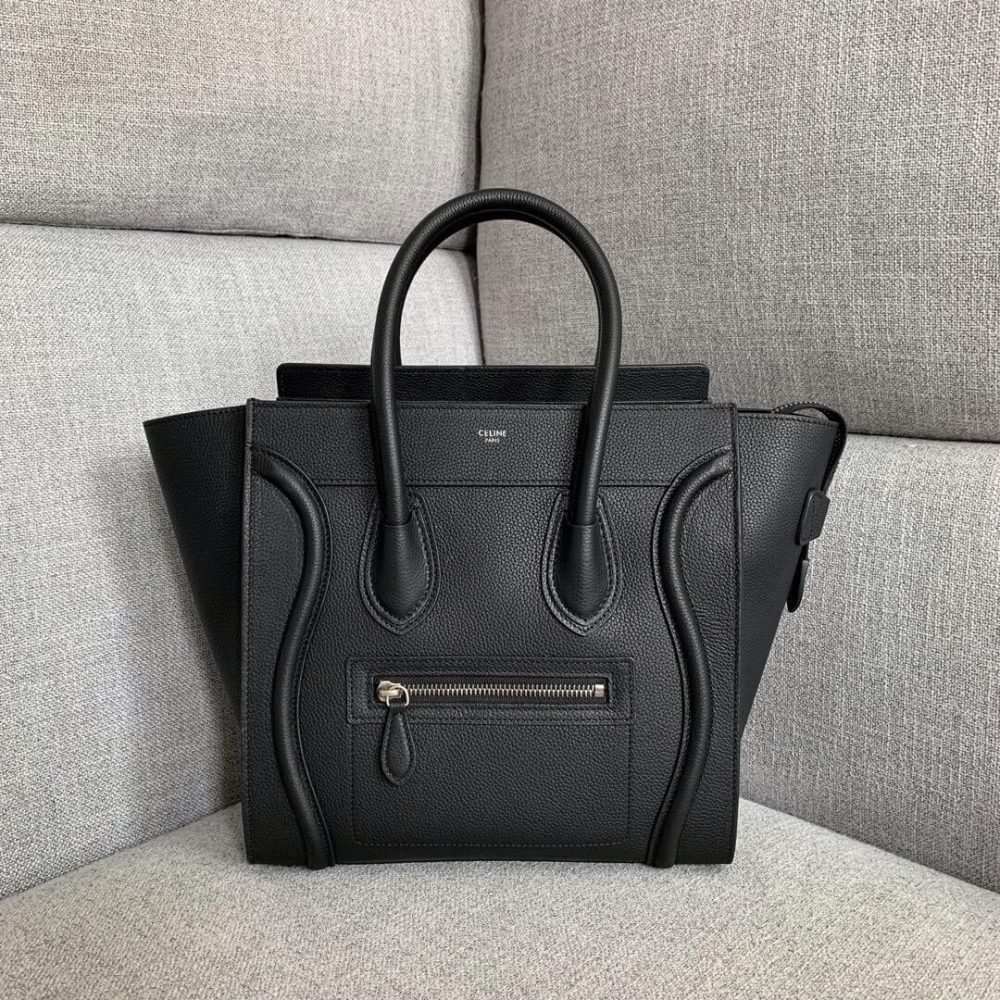 Ce**e micro luggage handbag in calfskin