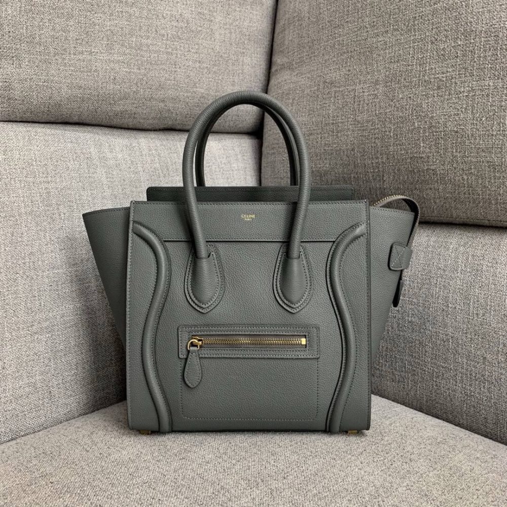Ce**e micro luggage handbag in calfskin