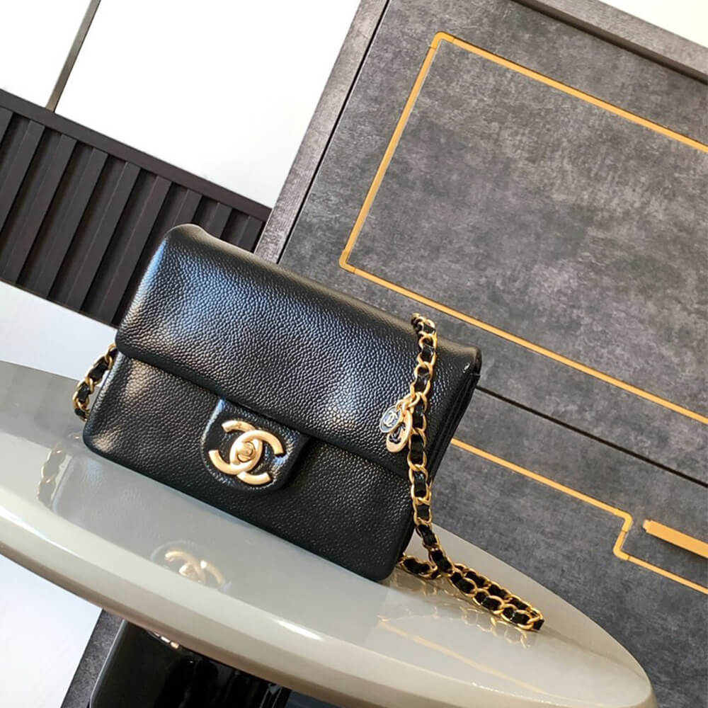Ch*el  mini flap bag(high-end grade)