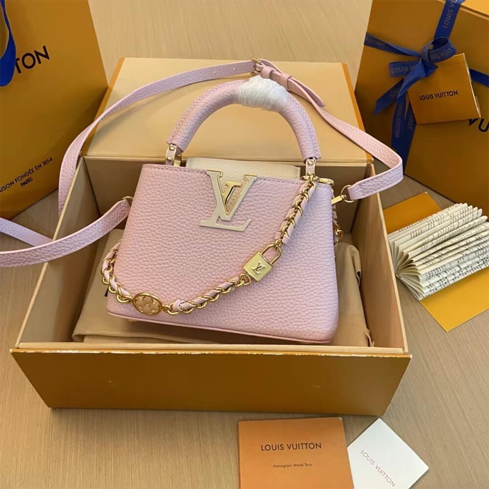 LV CAPUCINES MINI BAG(HIGH-END GRADE)