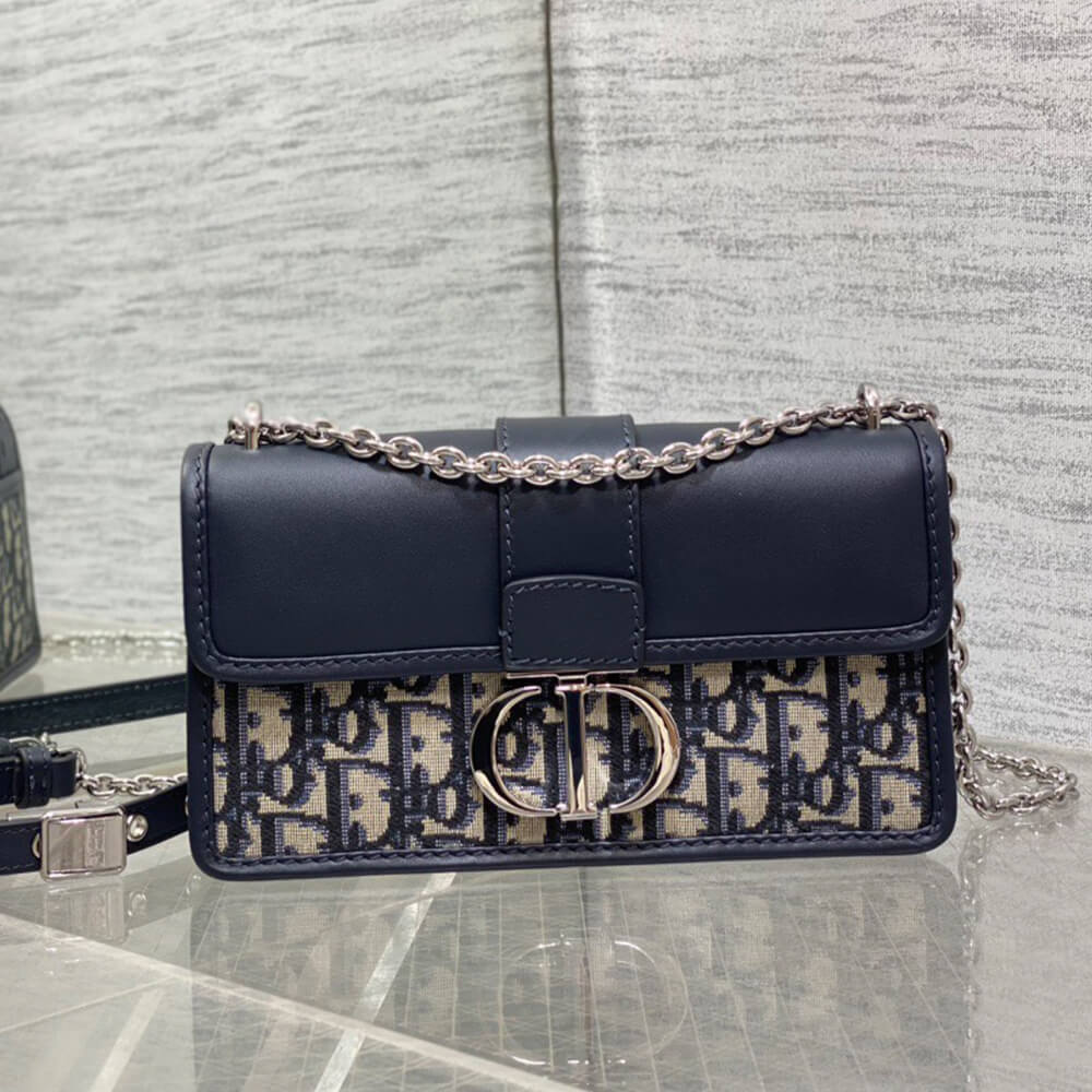 D*or 30 montaigne east-west bag with chain
