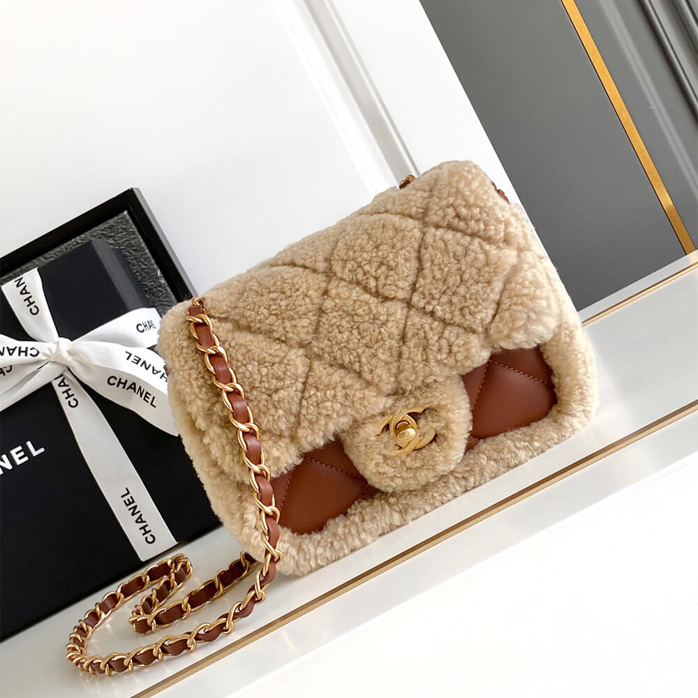 Ch*el mini flap bag(high-end grade)