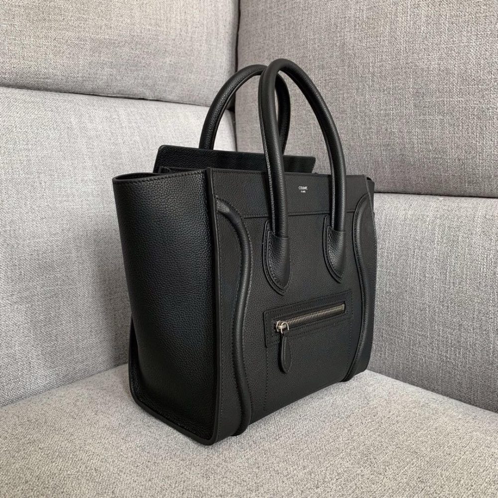 Ce**e micro luggage handbag in calfskin