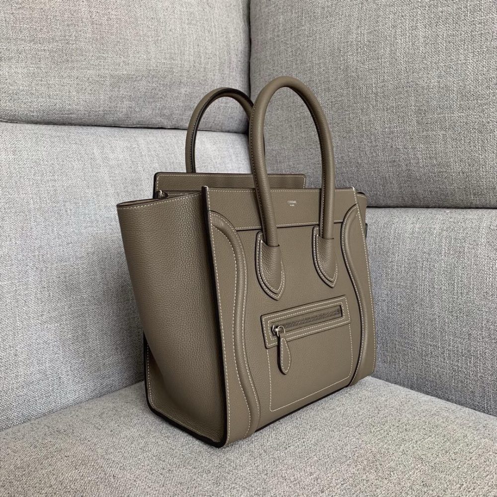 Ce**e micro luggage handbag in calfskin