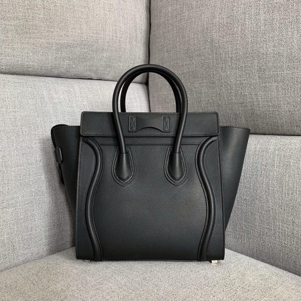 Ce**e micro luggage handbag in calfskin