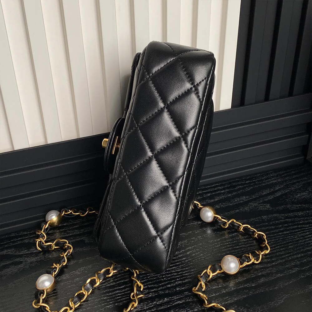 Ch*el mini flap bag(high-end grade)