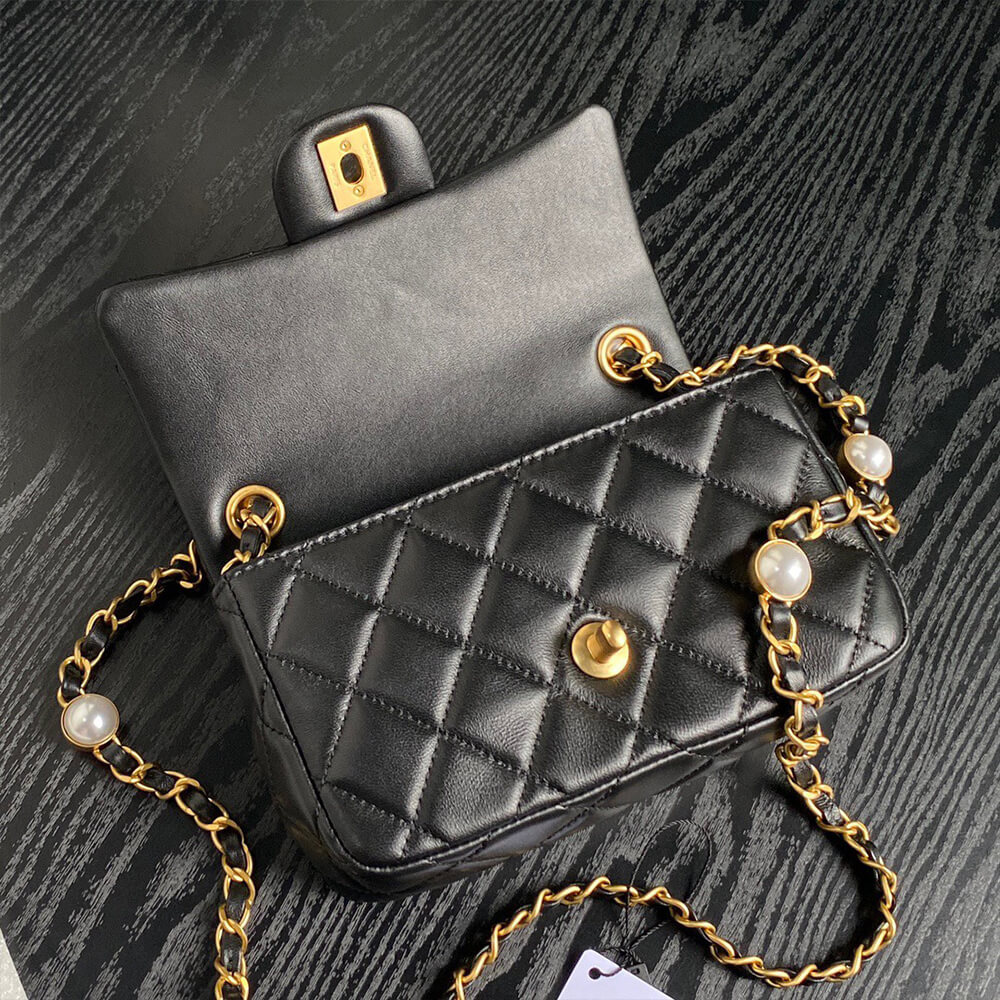 Ch*el mini flap bag(high-end grade)