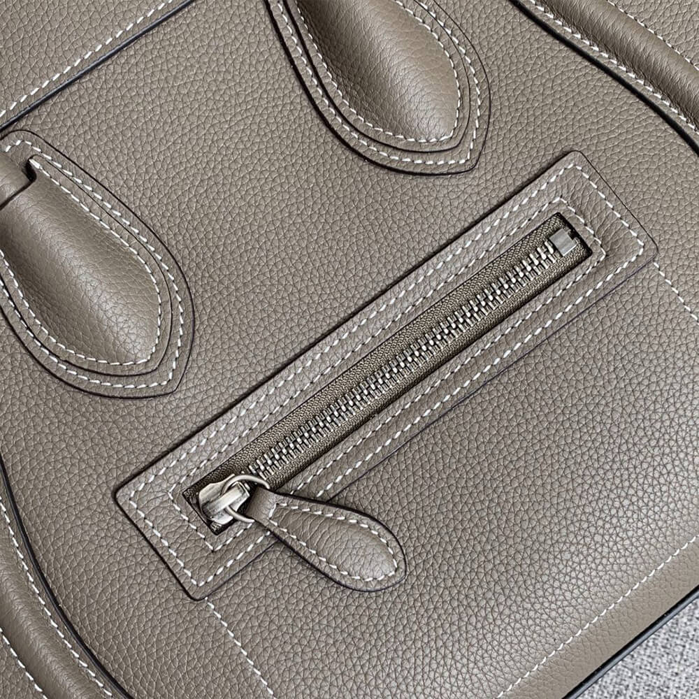 Ce**e micro luggage handbag in calfskin