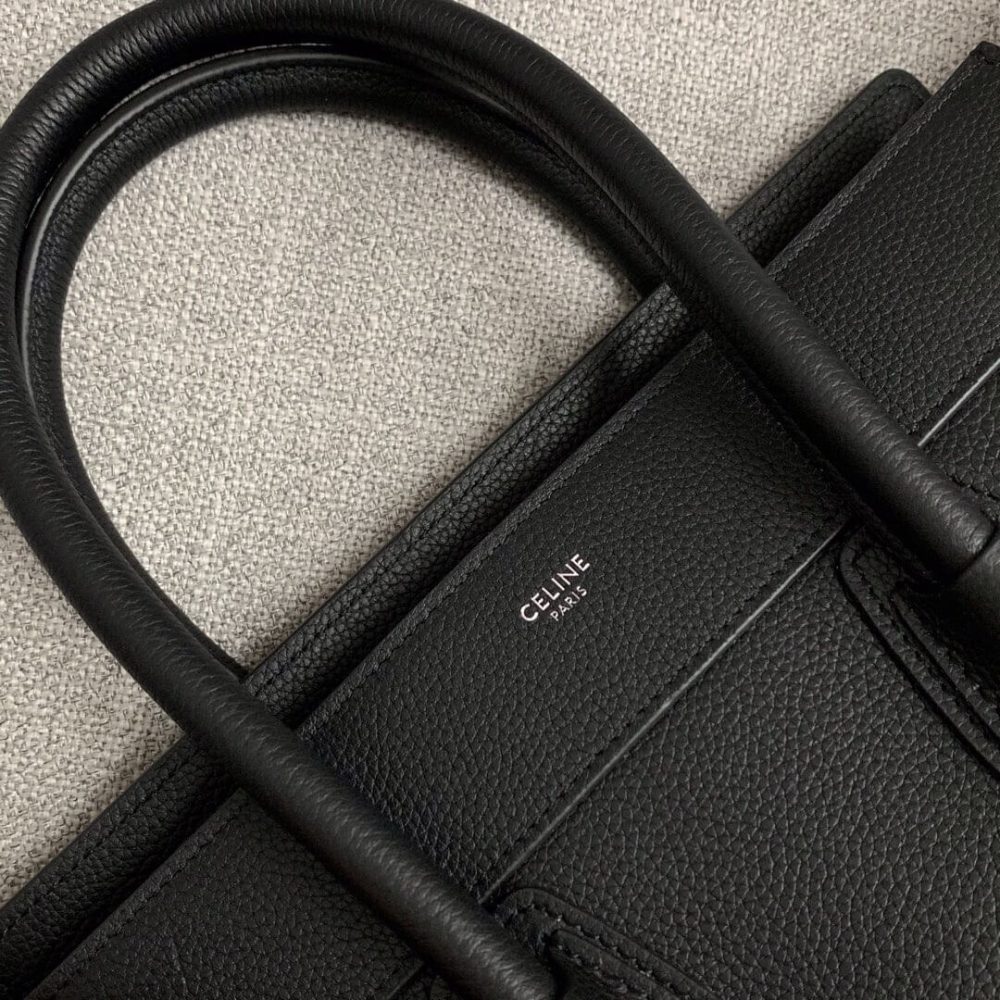 Ce**e micro luggage handbag in calfskin