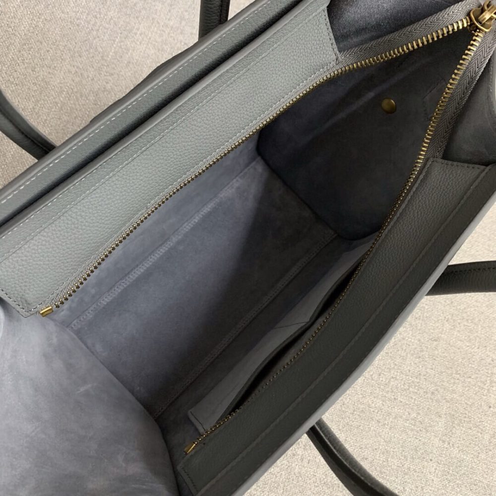 Ce**e micro luggage handbag in calfskin