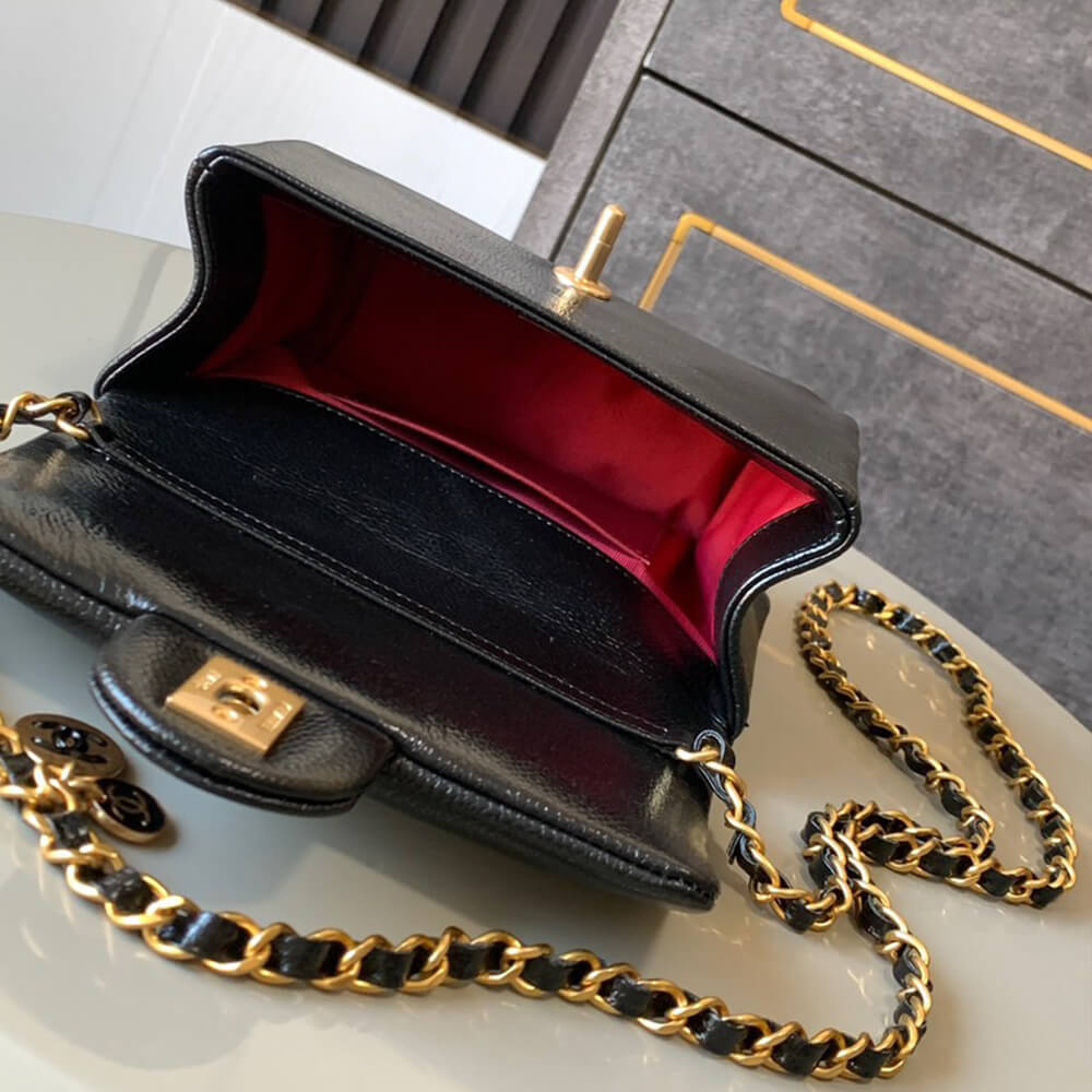Ch*el  mini flap bag(high-end grade)