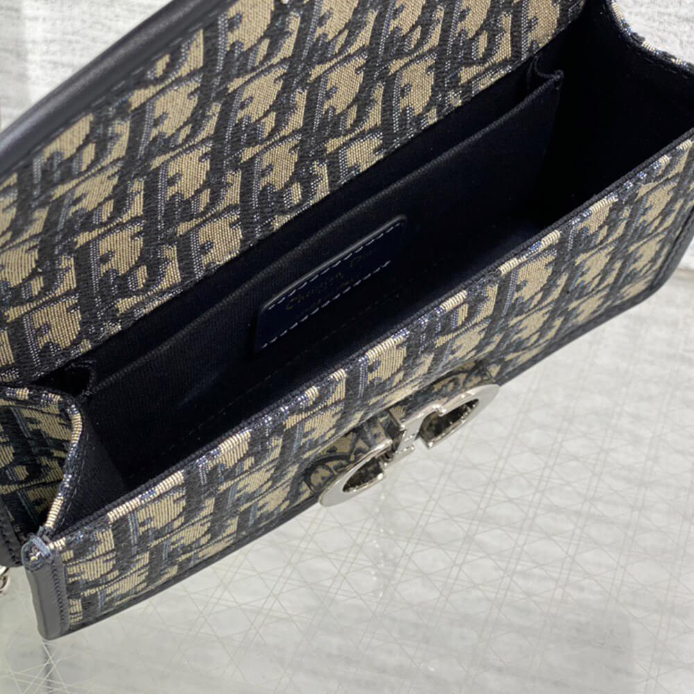 D*or 30 montaigne east-west bag with chain