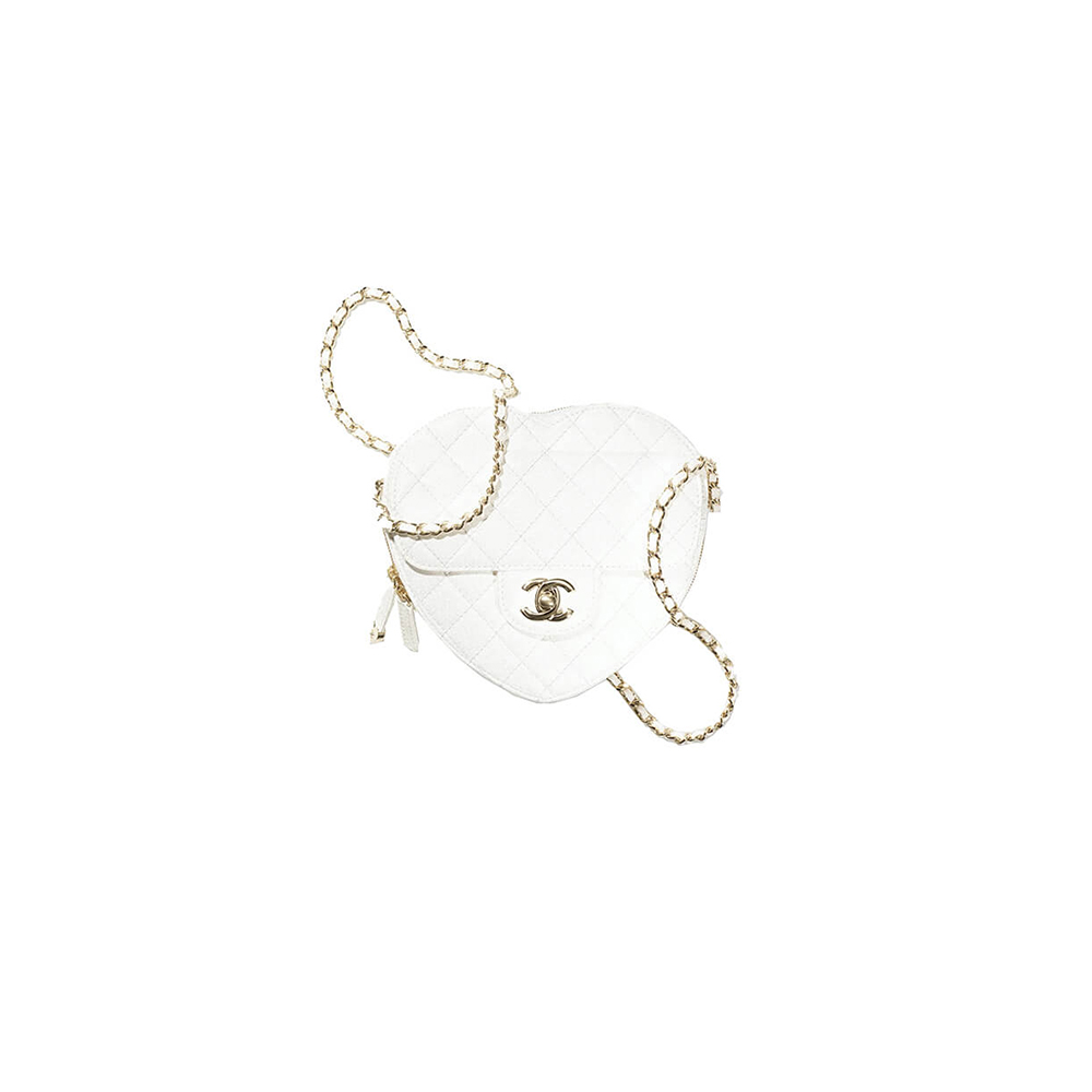 Ch*el 22s heart bag