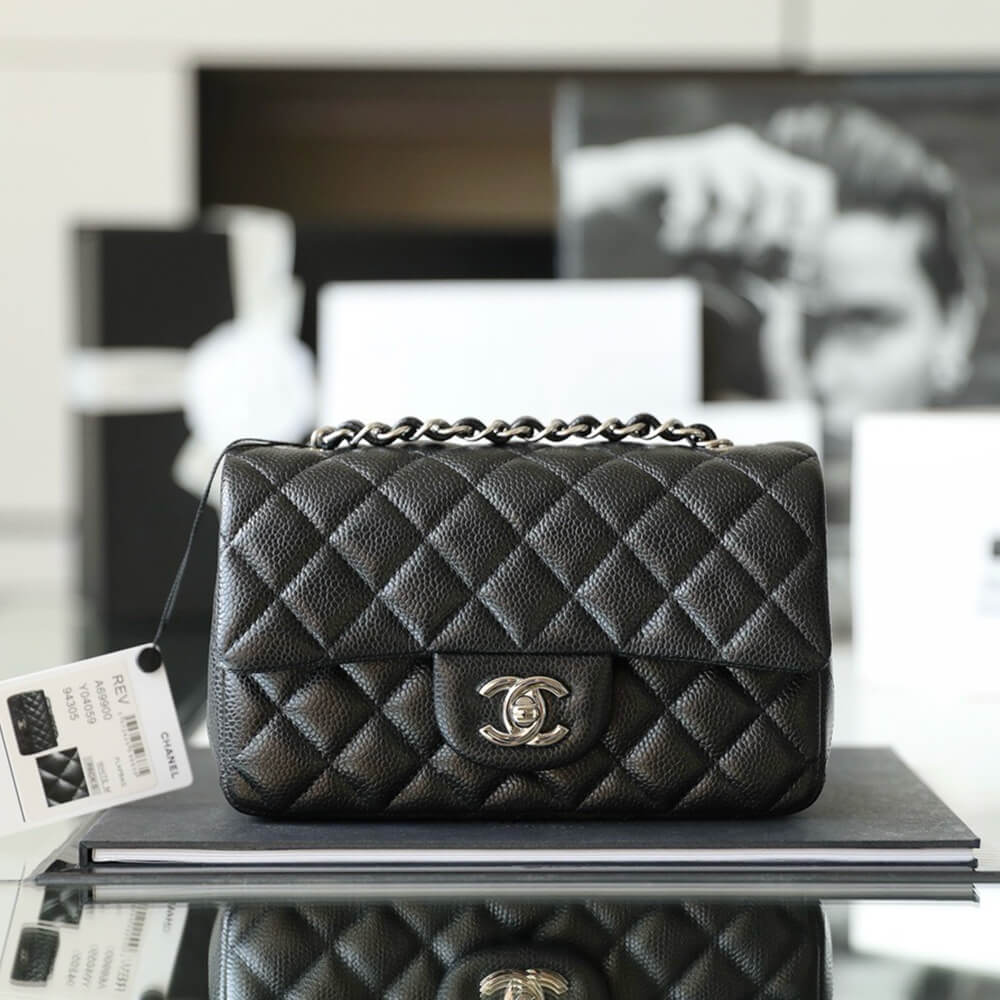 Ch*el mini flap bag(high-end grade)