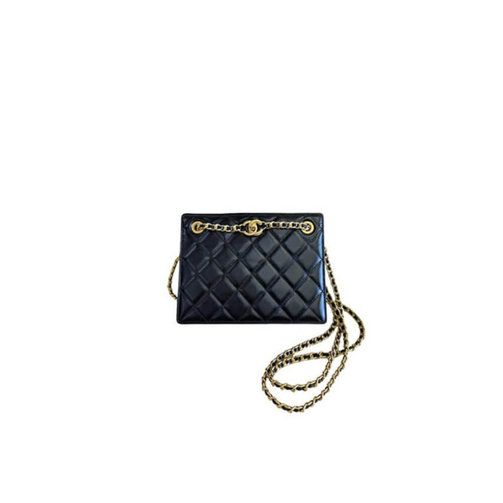 Ch*el small shopping bag