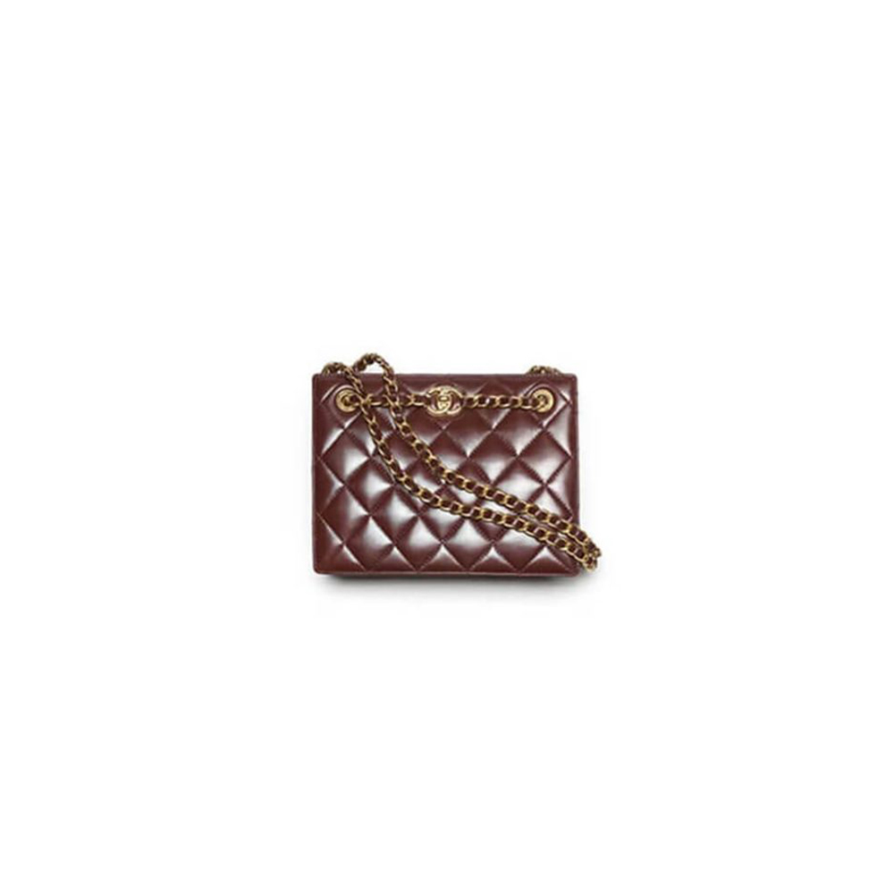 Ch*el small shopping bag