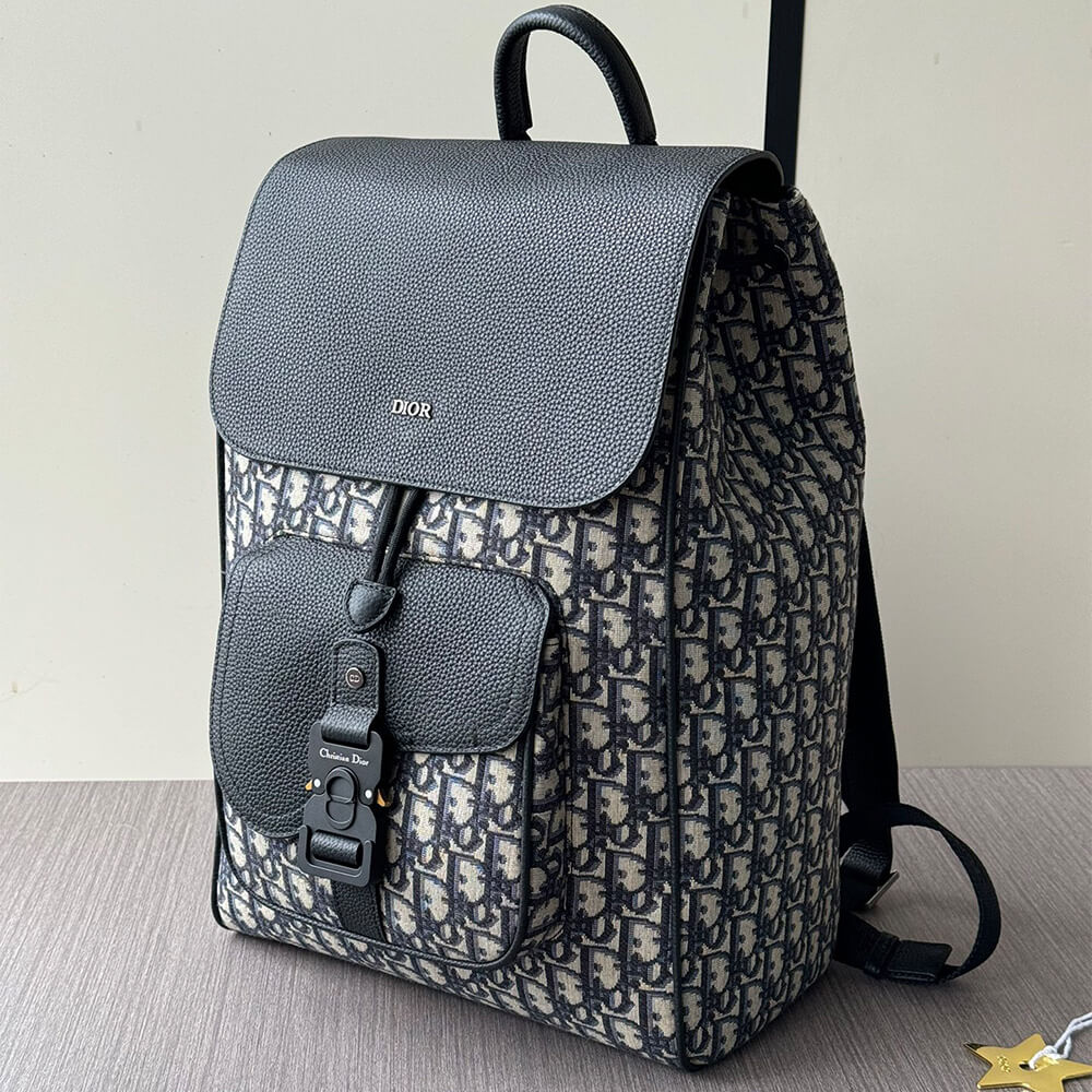 D*or saddle backpack with flap