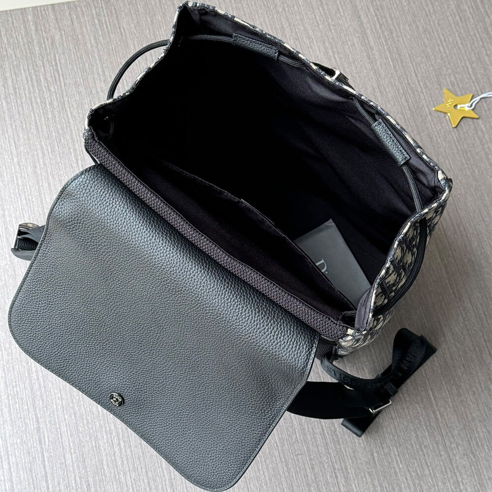 D*or saddle backpack with flap
