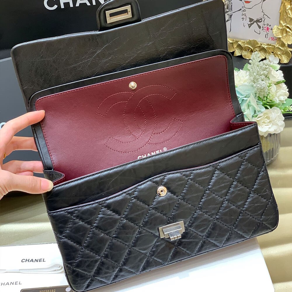 Ch*el large 2.55 handbag